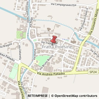 Mappa Via Sant'Angelo, 23, 45025 Fratta Polesine, Rovigo (Veneto)