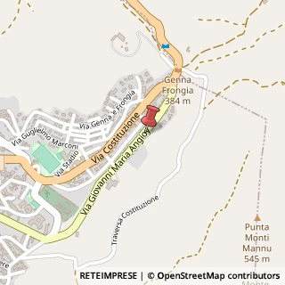 Mappa Via G. M. Angioy, 21, 09031 Arbus, Medio Campidano (Sardegna)