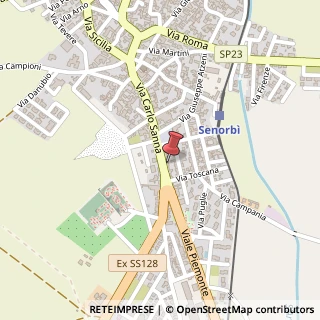 Mappa Via C. Sanna, 20, 09040 Senorbì, Medio Campidano (Sardegna)