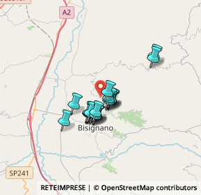 Mappa Via Petrarella, 87043 Bisignano CS, Italia (2.439)