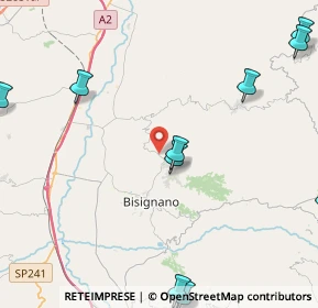 Mappa Via Petrarella, 87043 Bisignano CS, Italia (6.79)