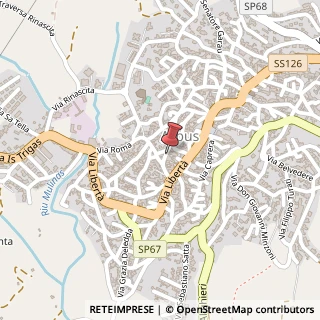 Mappa Via G. Mazzini, 73, 09031 Arbus VS, Italia, 09031 Arbus, Medio Campidano (Sardegna)