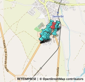 Mappa Via Alessandro Manzoni, 09040 Senorbì CA, Italia (0.18846)