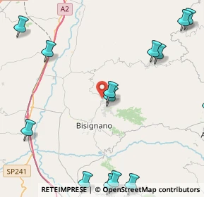 Mappa Viale della Repubblica, 87043 Bisignano CS, Italia (6.965)