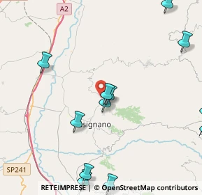Mappa Viale della Repubblica, 87043 Bisignano CS, Italia (6.8025)
