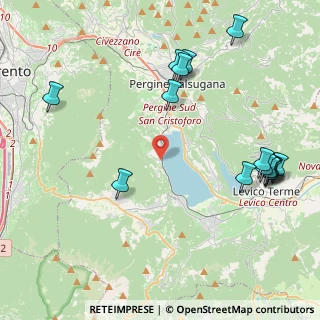 Mappa Valcanover, 38057 Calceranica al Lago TN, Italia (5.10067)
