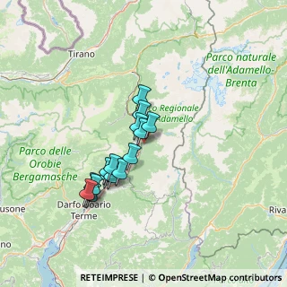 Mappa Parco Nazionale dello Stelvio, 25050 Cimbergo BS, Italia (11.284)