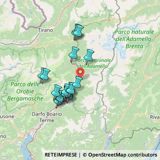 Mappa Parco Nazionale dello Stelvio, 25050 Cimbergo BS, Italia (12.5035)