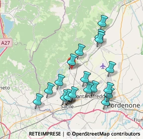 Mappa Via Favola, 33070 Polcenigo PN, Italia (7.439)