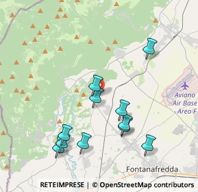 Mappa Via Favola, 33070 Polcenigo PN, Italia (3.89)