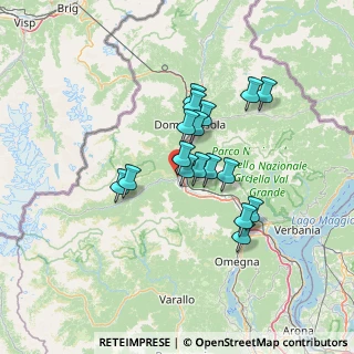 Mappa Via Stazione, 28885 Piedimulera VB, Italia (10.53529)
