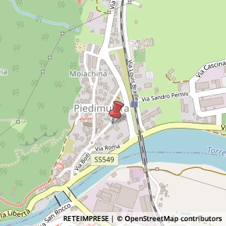 Mappa Via Stazione, 32, 28885 Piedimulera, Verbano-Cusio-Ossola (Piemonte)