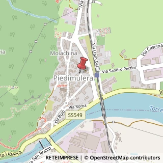 Mappa Via F.lli Tedeschi, 13, 28885 Piedimulera, Verbano-Cusio-Ossola (Piemonte)