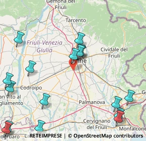 Mappa Via Pozzuolo, 33030 Campoformido UD, Italia (21.96118)