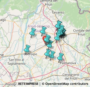 Mappa Via Maggiore, 33031 Basiliano UD, Italia (9.719)