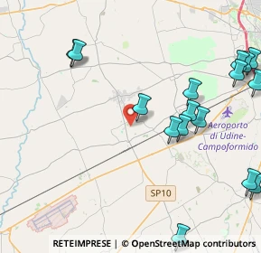 Mappa Via Maggiore, 33031 Basiliano UD, Italia (5.928)