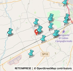 Mappa Via Maggiore, 33031 Basiliano UD, Italia (4.23813)