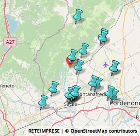 Mappa 33070 Polcenigo PN, Italia (7.619)