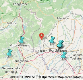 Mappa 33070 Polcenigo PN, Italia (36.82385)
