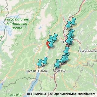 Mappa Via delle Ghiaie, 38074 Pietramurata TN, Italia (13.3275)