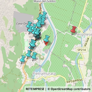 Mappa Via delle Ghiaie, 38074 Pietramurata TN, Italia (0.42308)
