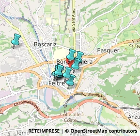 Mappa Loc. Bosco Drio le Rive, 32032 Feltre BL, Italia (0.52273)