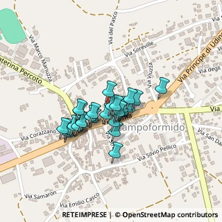 Mappa Via Roma, 33030 Campoformido UD, Italia (0.15)