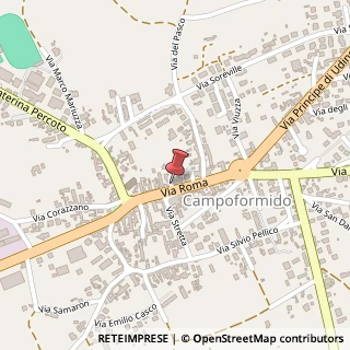Mappa Largo Municipio, 25, 33030 Campoformido, Udine (Friuli-Venezia Giulia)