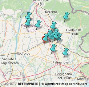 Mappa SP 89, 33030 Campoformido UD, Italia (10.53733)