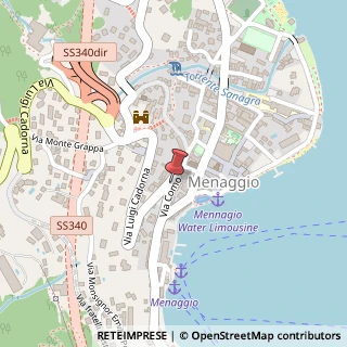 Mappa Via Como, 28, 22017 Menaggio, Como (Lombardia)