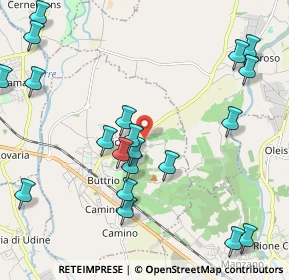 Mappa Via Rieppi, 33042 Buttrio UD, Italia (2.4765)