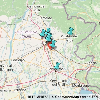 Mappa Via Conegliano, 33100 Udine UD, Italia (7.36818)