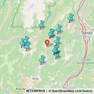 Mappa Via Nogarone, 38074 Pietramurata TN, Italia (6.09308)