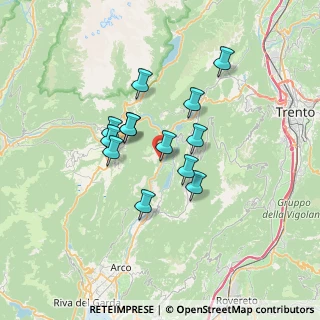 Mappa Via Nogarone, 38074 Pietramurata TN, Italia (5.22308)