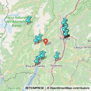 Mappa Via Nogarone, 38074 Pietramurata TN, Italia (14.70412)
