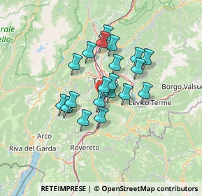 Mappa Via Alle Porte, 38100 Romagnano TN, Italia (9.975)