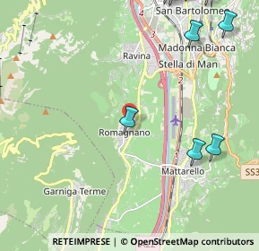 Mappa Via Alle Porte, 38100 Romagnano TN, Italia (3.70579)