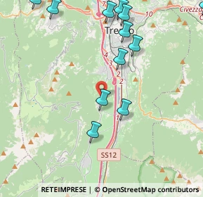 Mappa Via Alle Porte, 38100 Romagnano TN, Italia (5.77267)