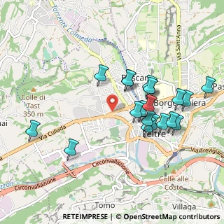 Mappa Via Monte Paviore, 32032 Feltre BL, Italia (0.9075)