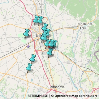 Mappa Via Nazionale, 33042 Udine UD, Italia (5.02)