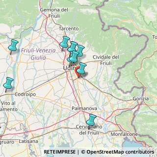 Mappa Via Nazionale, 33042 Udine UD, Italia (26.598)