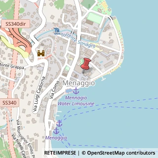 Mappa Via Carlo Camozzi, 12, 22017 Menaggio, Como (Lombardia)
