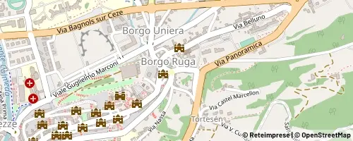 Mappa Feltre