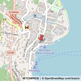 Mappa Via IV Novembre, 13, 22017 Menaggio, Como (Lombardia)