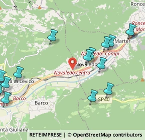Mappa Via del Maso S. Desiderio, 38056 Levico Terme TN, Italia (3.0545)