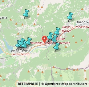 Mappa Via del Maso S. Desiderio, 38056 Levico Terme TN, Italia (3.55083)