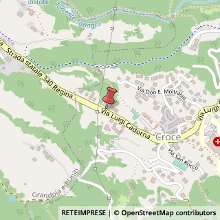 Mappa Via L. Cadorna, 182, 22017 Menaggio, Como (Lombardia)