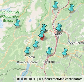Mappa Via San Pietro, 38076 Lasino TN, Italia (13.28308)