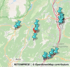 Mappa Via San Pietro, 38076 Lasino TN, Italia (10.382)