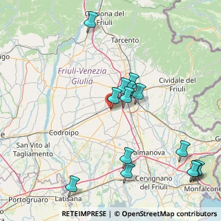 Mappa Via Basaldella, 33030 Campoformido UD, Italia (17.95786)